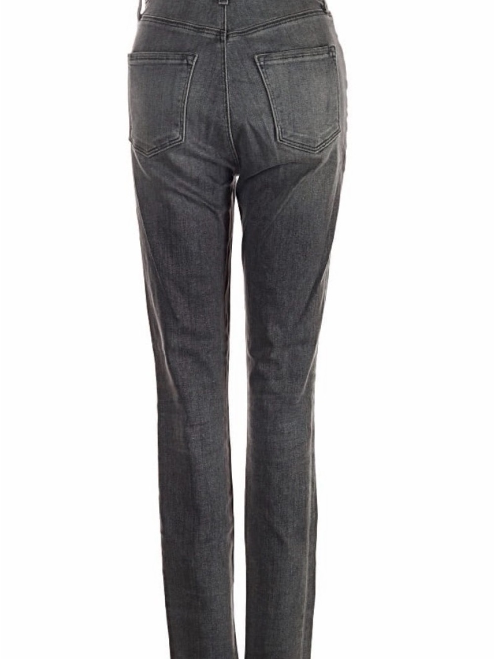 Classic Women's Straight-Leg Jeans - Charcoal Gray